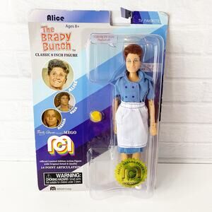 The Brady Bunch Alice Doll Classic 8 Inch Figure Action Figure Mego New Sealed
